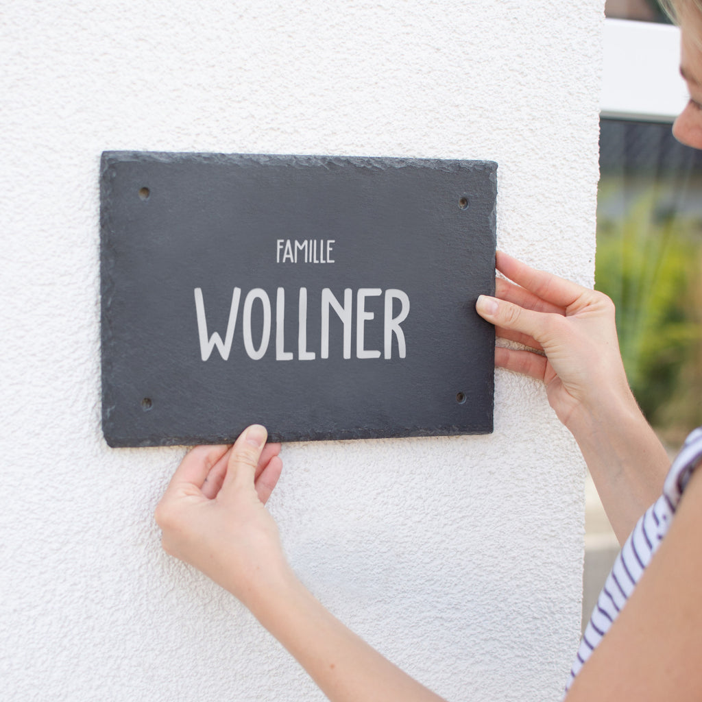 Plaque de porte personnalisée - Ardoise - Police & texte au choix - Image 8