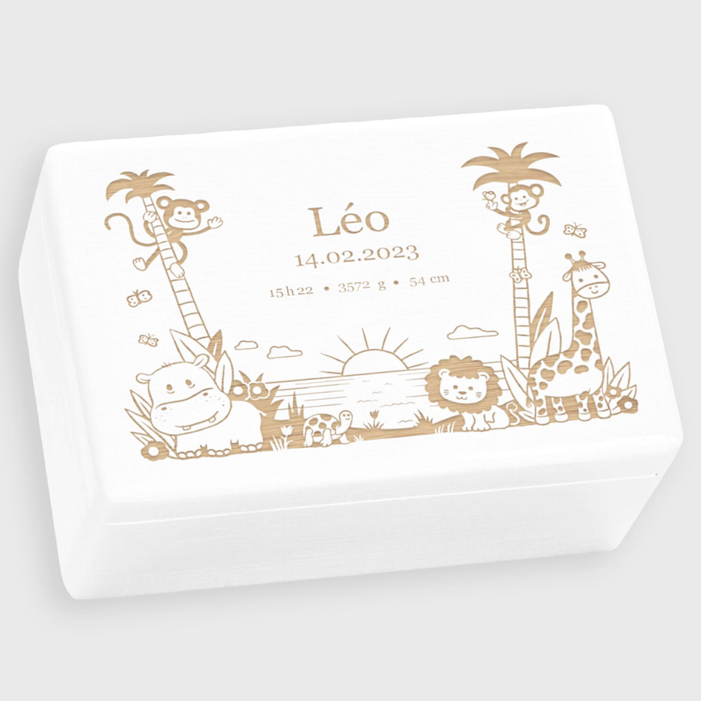 Boite A Souvenir Boîte Souvenir Bébé LAUBLUST - Bois FSC Personnalisable 40x30x14cm Coffre Mémoire Naissance Boite A Souvenir Boîte Souvenir Bébé LAUBLUST - Bois FSC Personnalisable 40x30x14cm Coffre Mémoire Naissance