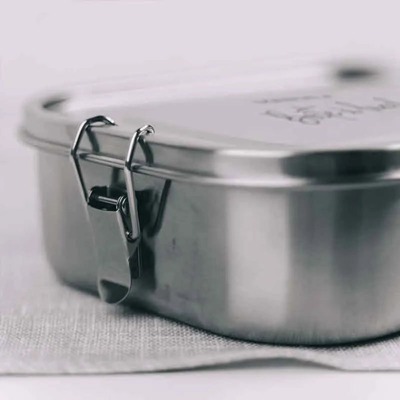 Boîte à repas personnalisée avec prénom et texte – 800-1400 ml, inox avec compartiments et étanche - Image 8