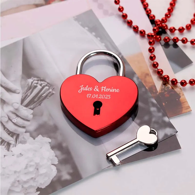 Cadenas d'amour personnalisé avec photo - Cadeau de mariage - Image 4