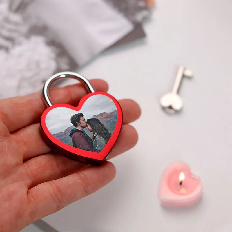 Cadenas d'amour personnalisé avec photo - Cadeau de mariage - Image 8