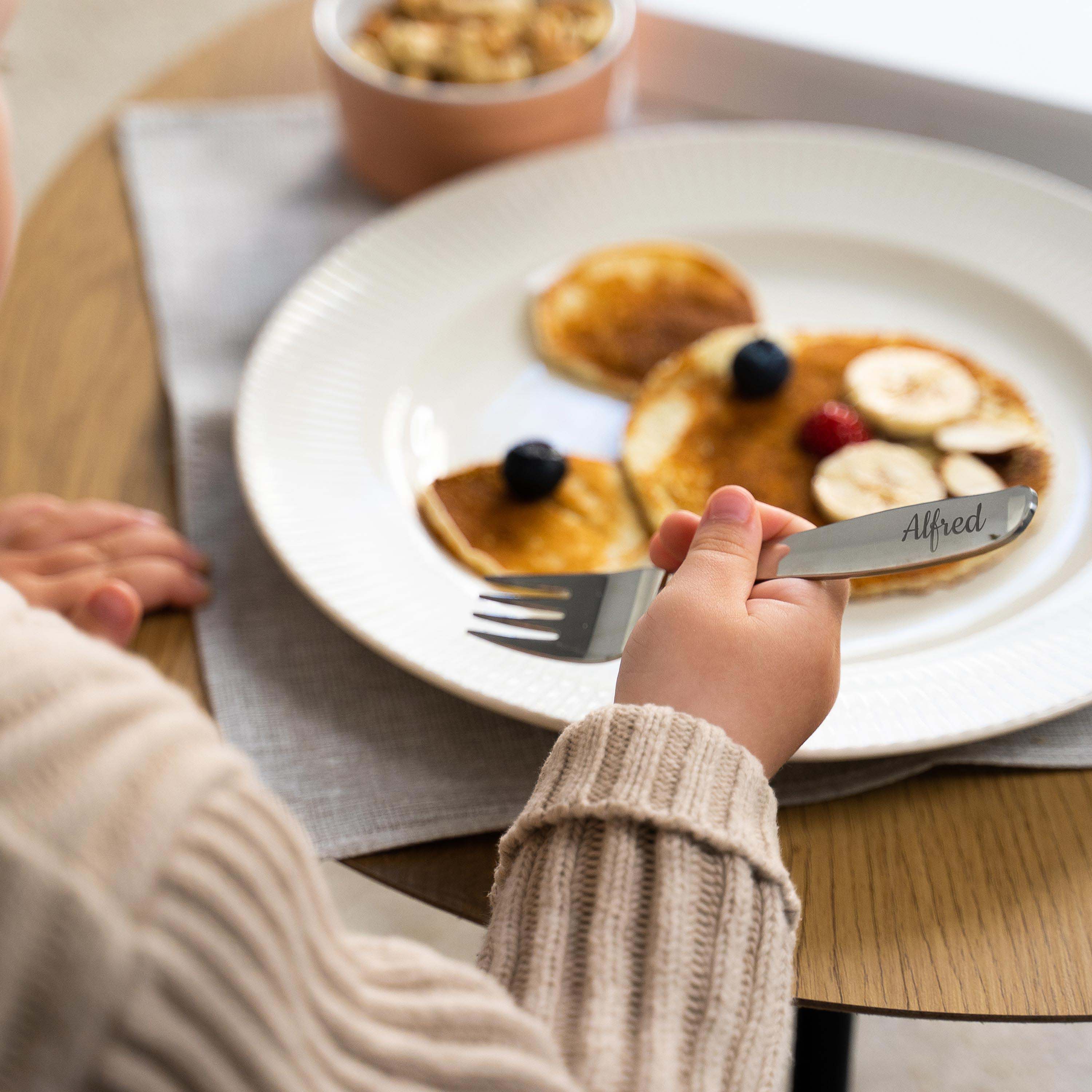 LAUBLUST Couverts personnalisés pour Enfants avec boîte Cadeau